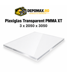 Plexiglas transparent PMMA XT 3 x 2050 x 3050 mm